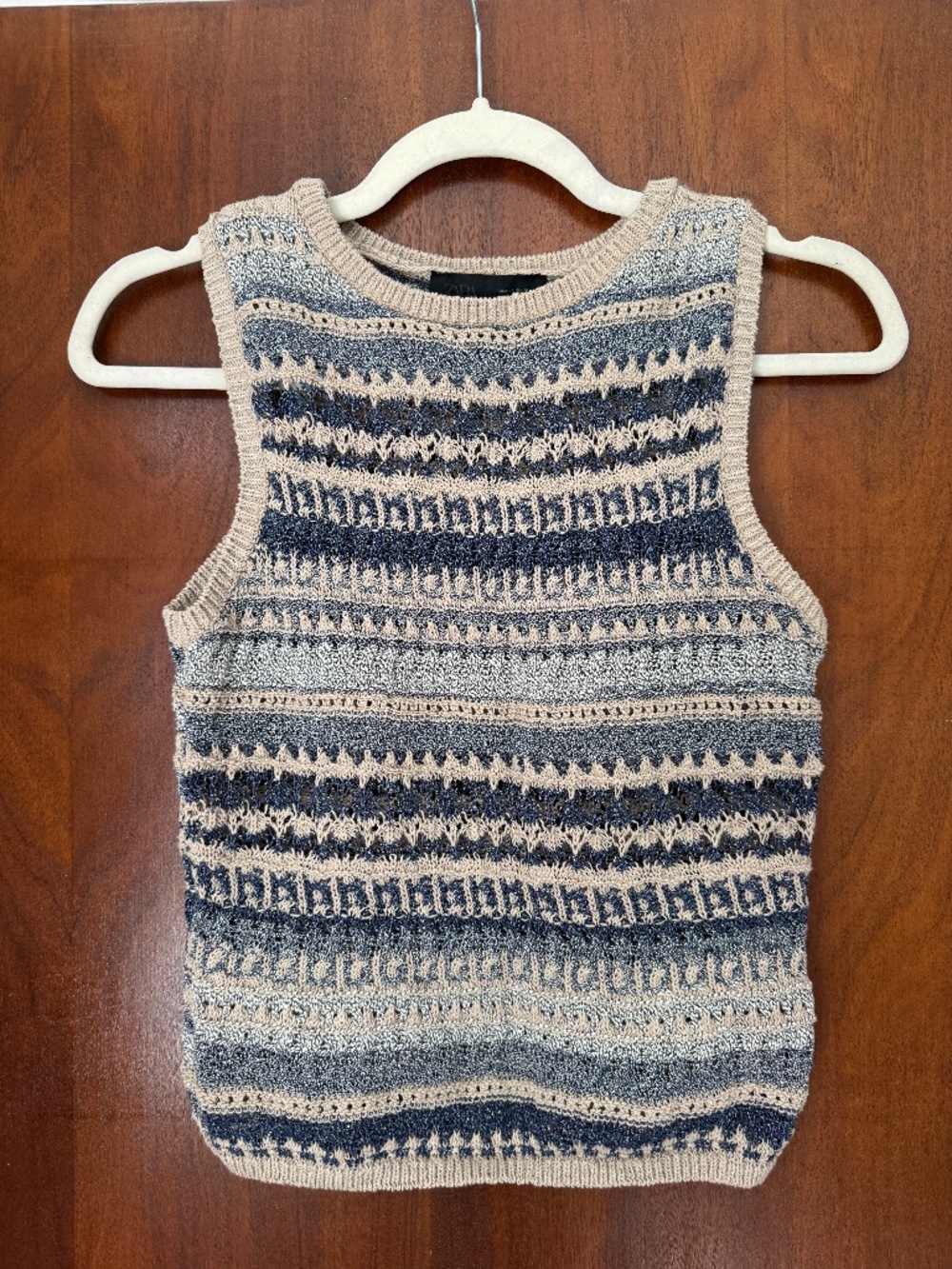 Zara Knit Sweater Tank